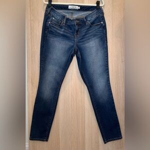 Torrid Premium Skinny Medium Wash Medium Rise Womens Blue Jeans Sz 12 Regular